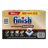 Finish Ultimate Quantum Dishwasher Pods, Dishwasher Detergent, Fresh Scent, 90 ct.