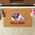 Logo Brands Fresno State Bulldogs Doormat