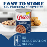 Crisco All-Vegetable Shortening, 96 oz.