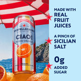 SanPellegrino CIAO! Rainbow Cans, 11.15 fl. oz., 24 pk.