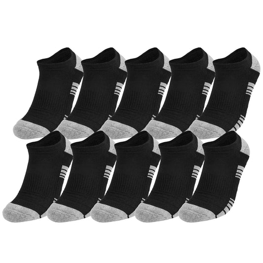 Member's Mark 10-Pack Athletic No-Show Sock - Black