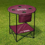 Logo Brands Mississippi State Bulldogs 27.6in Round Tailgate Table