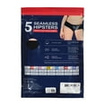 Reebok Women's 5-Pack Seamless Hipster
