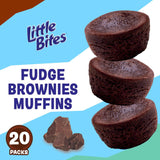 Entenmann's Little Bites Fudge Brownie Mini Muffins 1.8 oz., 20 pk.