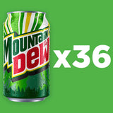 Mountain Dew 12 fl. oz. cans, 36 pk.