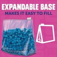 Ziploc Brand Quart Storage Slider Bags, Power Shield Technology for More Durability, 160 ct.