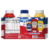 Heinz Ketchup, Mustard &amp; Mayo Classic Condiment Variety Pack, 3 pk.