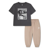 Converse Toddler Boys Tee and Joggers 2-Piece Set