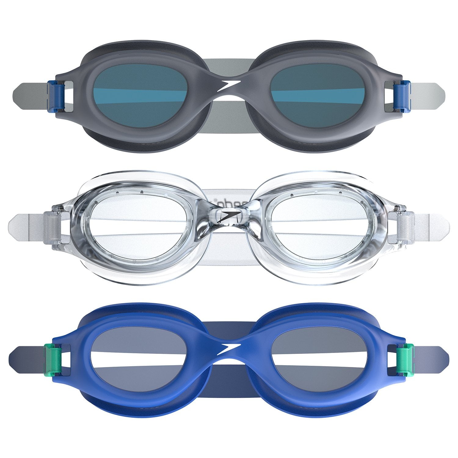 Speedo Adult Swimming Goggles, 3 pk.