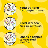 Temptations Lickable Puree Adult Variety Chicken, Salmon, and Tuna Cat Treats, 32 ct. 0.4 oz. Pouches