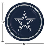NFL Round Paper Plates, 10", 85 ct., Choose Your Team