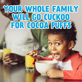 Cocoa Puffs Chocolate Cereal, 39.25 oz.