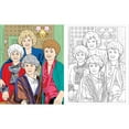 The Golden Girls Color-by-Number, Paperback