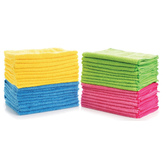 Hometex Microfiber Towels – 96 pack