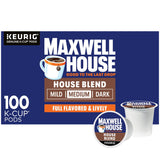 Maxwell House House Blend Medium K-Cup Coffee Pods 100 ct.