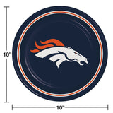 NFL Round Paper Plates, 10", 85 ct., Choose Your Team