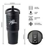 Logo Brands Jackson State Tigers Stainless Steel Tumbler Set
