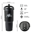 Logo Brands Jackson State Tigers Stainless Steel Tumbler Set