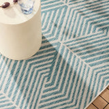 Nicole Miller Ombre Geo Indoor/Outdoor Area Rug
