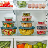 Pyrex Simply Store 28-Piece Glass Food Storage Set