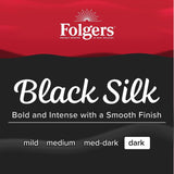 Folgers Dark Roast K-Cup Coffee Pods, Black Silk, 100 ct.