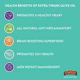 Pompeian Robust Squeeze Extra Virgin Olive Oil, 33.8 oz.