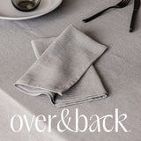 Over&Back Linen Napkins, Set of 4