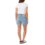 Seven7 Women's Denim Weekend Short - White