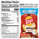Lay's Wavy Original Potato Chips, 15.625 oz.