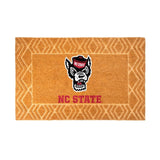 Logo Brands NC State Wolfpack Coir Outdoor Mat