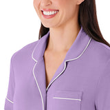 Member's Mark Women's 2-Piece Notch Collar Pajama Set - Black - XXL