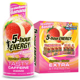 5-hour ENERGY Shot, Extra Strength, Strawberry Banana 1.93 oz., 24 pk.