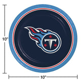 NFL Round Paper Plates, 10", 85 ct., Choose Your Team