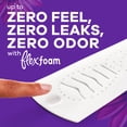 Always Radiant FlexFoam Overnight Pads, Unscented, Size 4, 48 ct.