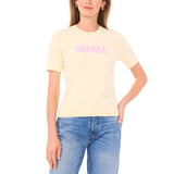 Vince Camuto Women's Short Sleeve Sweater - Blue - XXL