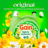 Gain Liquid Fabric Softener, Original Scent, 244 loads, 143 fl. oz.