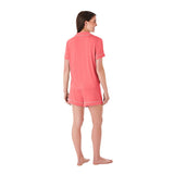 Member's Mark Women's 2-Piece Notch Collar Pajama Set - Black - XXL
