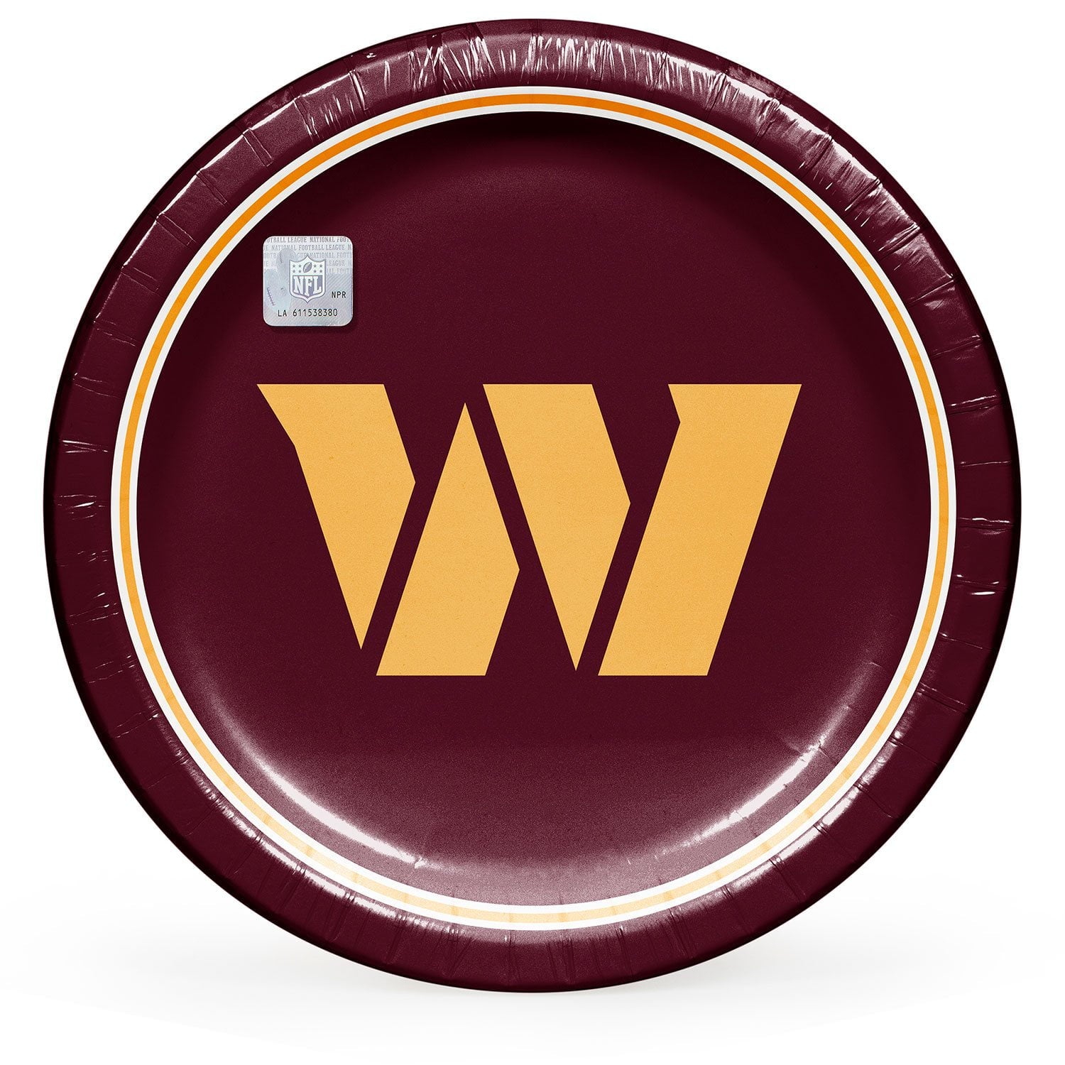 NFL Round Paper Plates, 10", 85 ct., Choose Your Team