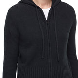 Express Women's Sweater Hoodie - Black - XXL