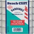 Beach Cliff Sardines in Soybean Oil 3.75 oz., 10 ct.