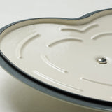 Tramontina 3-Quart Heart Shape Enameled Cast Iron Dutch Oven (Shallow, Oven Safe)
