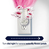Glade CustomScent PlugIns Scented Oils, Frosted Eucalyptus and Waterlily, 1 Warmer + 5 Refills, Total 3.35 fl. oz./ 99 ml.