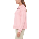 Eddie Bauer Women's Quarter-Zip Pullover - Pink - XXL