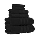 Member's Mark Hotel Premier 6-Piece Towel Set - Black