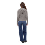 Express Women's Sweater Hoodie - Black - XXL