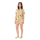 Member's Mark Women's 2-Piece Notch Collar Pajama Set - Black - XXL
