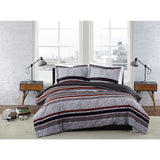 London Fog Stripe Comforter Set, Assorted Sizes