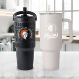 Logo Brands Virginia State Trojans Stainless Steel Tumbler Set