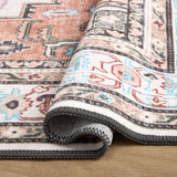 Member's Mark Everwash Washable Accent Rug, 2'x 3'7" - Rust Traditional