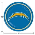 NFL Round Paper Plates, 10", 85 ct., Choose Your Team